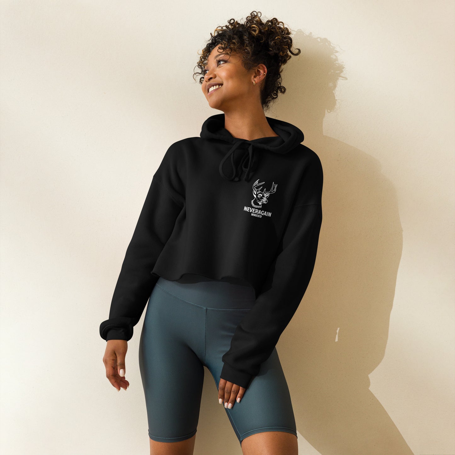 ‘Gentle’ Crop Hoodie