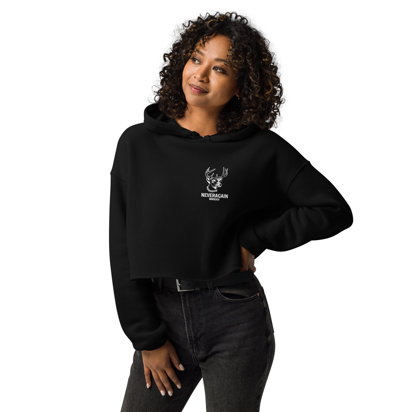 ‘Gentle’ Crop Hoodie
